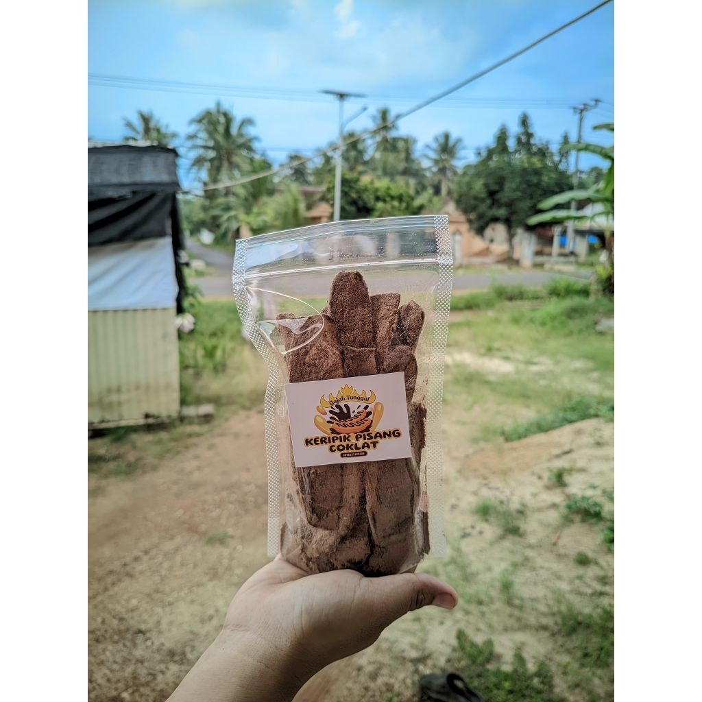 Keripik Pisang Coklat Bubuk