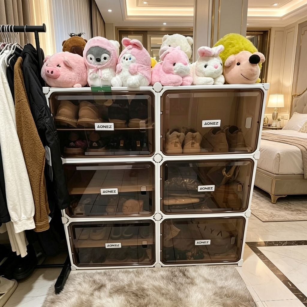 RAK SEPATU LEMARI SERBAGUNA PRELOVED