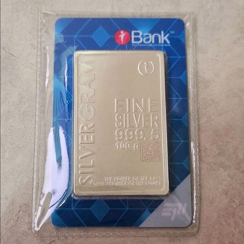 LM perak Silvergram 25/50/100 gram - 999.5 fine silver