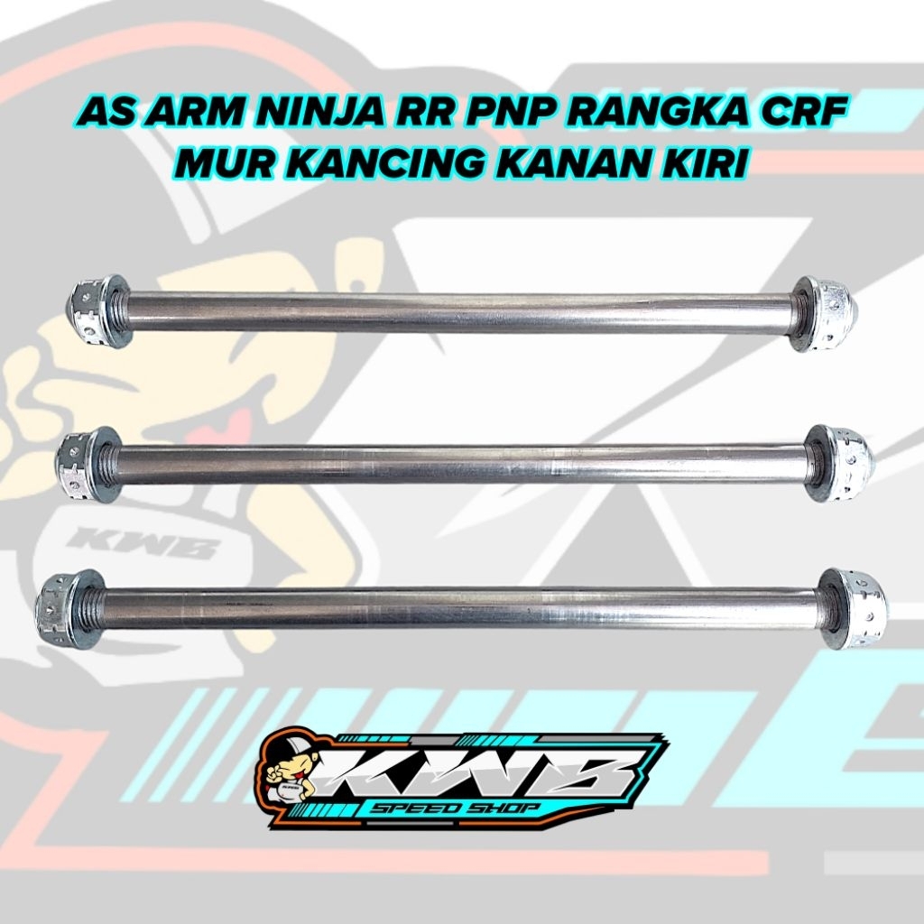 As Swing Arm Crf Pnp Arm Ninja RR Ke Rangka Crf Mur Kancing Kanan Kiri Tinggal Pasang Tanpa Drama Bu