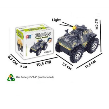 MAINAN MOBIL TUMBLING TANK KECIL 156