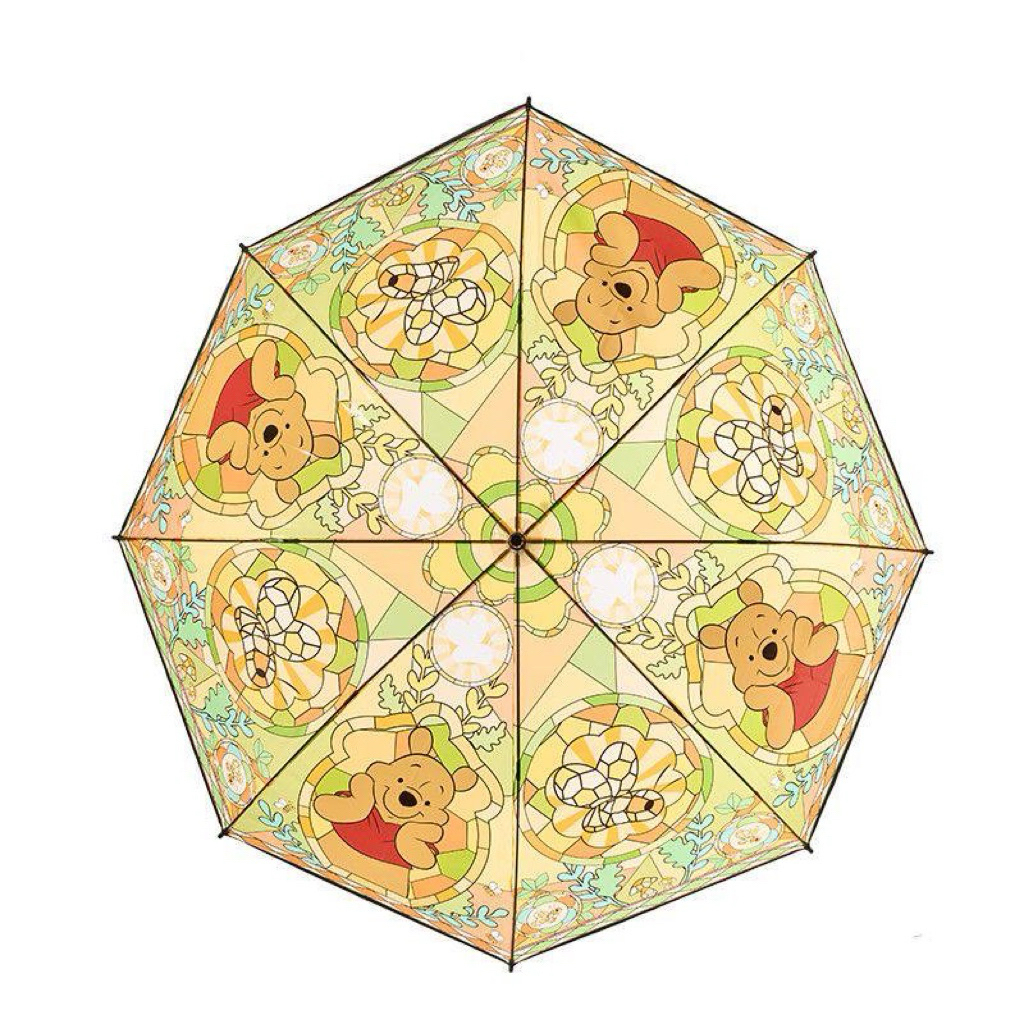 [PREORDER] Payung Gagang Panjang MINISO Disney Kaleidoscope – Winnie the Pooh, Stitch, Lotso