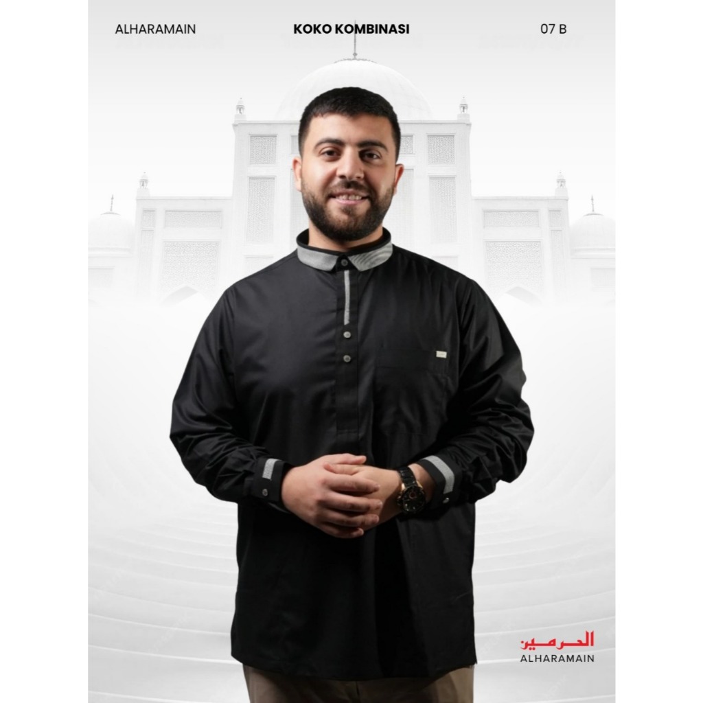 AL Haramain Koko Kombinasi Premium Hitam | Putih | Cream | Maroon | Navy | Biru Muda
