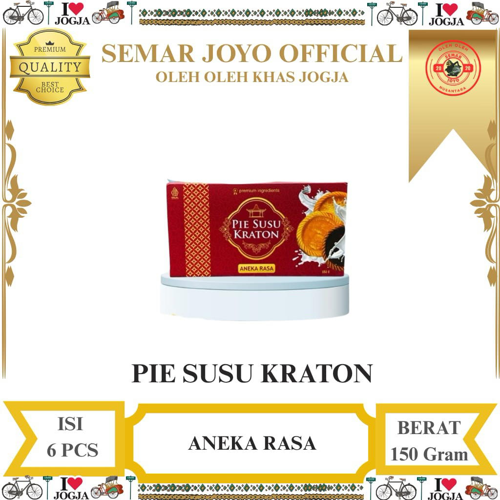 Pie Susu Kraton || Khas Jogja