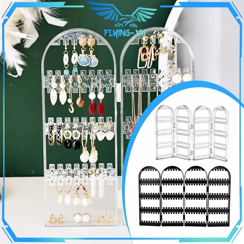 Rak Penyimpanan Anting Lipat Rak Display Anting Organizer Tempat Anting Aesthetic Rak Perhiasan Dan 