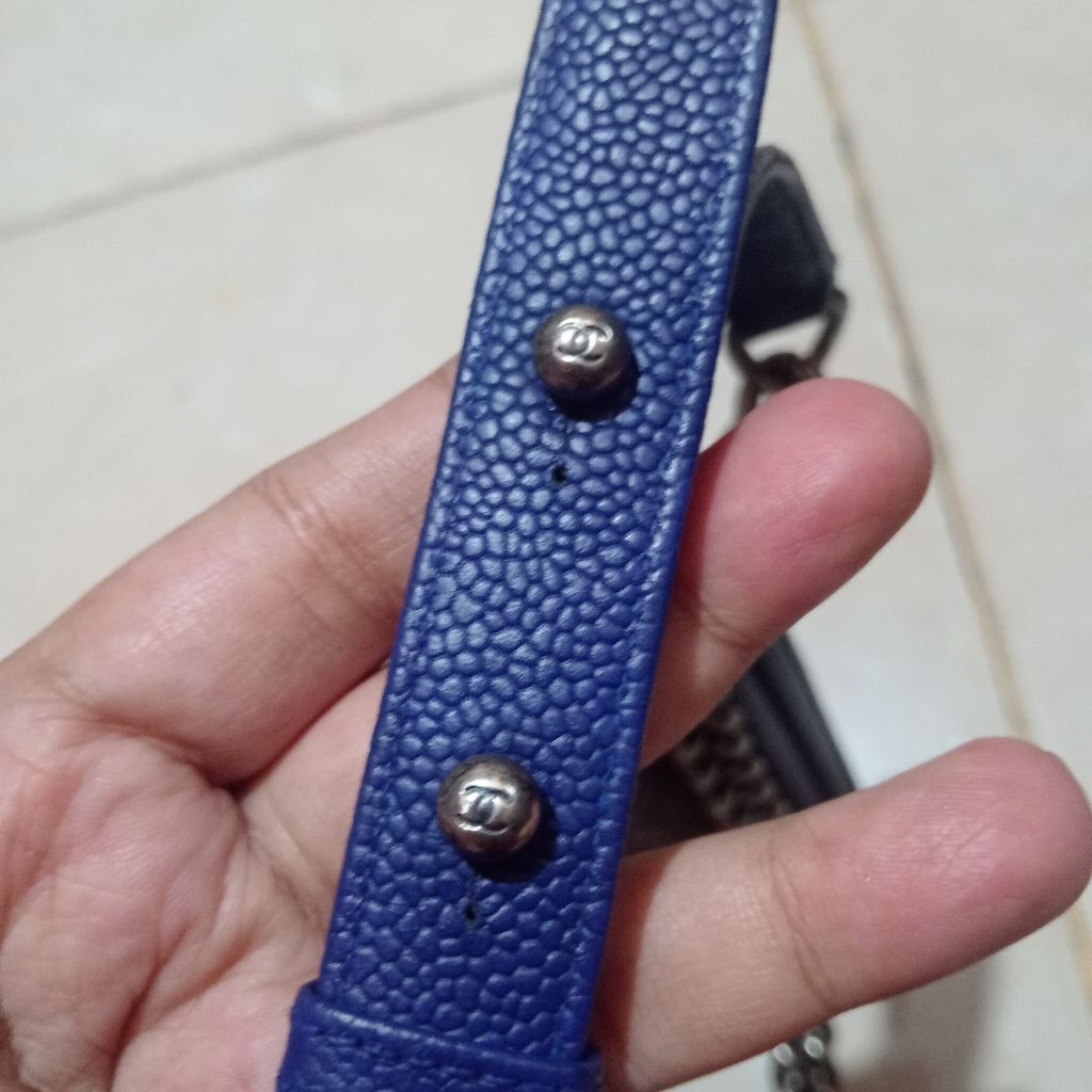 CHANEL BOY SNAKE SKIN MIX CAVIAR