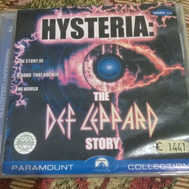 VCD ORIGINAL Music THE DEF LEPPARD - STORY Feat TAT WHALLEY TEKS Indonesia