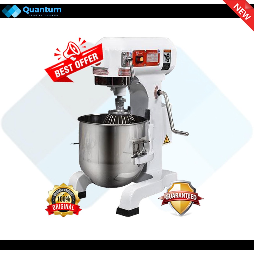 Planetary Dough Mixer Mesin Pengaduk Adonan 20 Liter DMX-B20 FOMAC