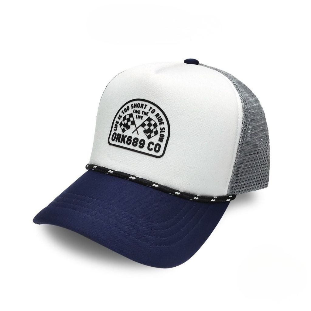 Ork689 Topi Pria Distro Original Trucker Dewasa Lifeshort Black