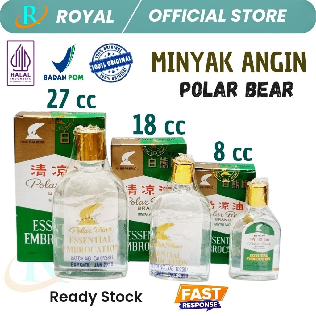 Minyak Angin Polar Bear cap Beruang