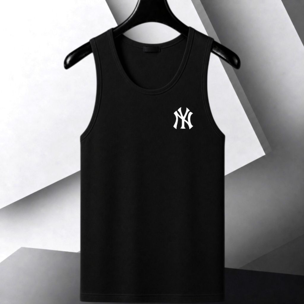 Singlet Pria Dewasa YN Atasan Singlet Pria Cotton Combed Tanktop Pria