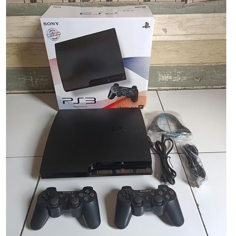 PS3 Slim Seri 25 / 1TB Segel Void