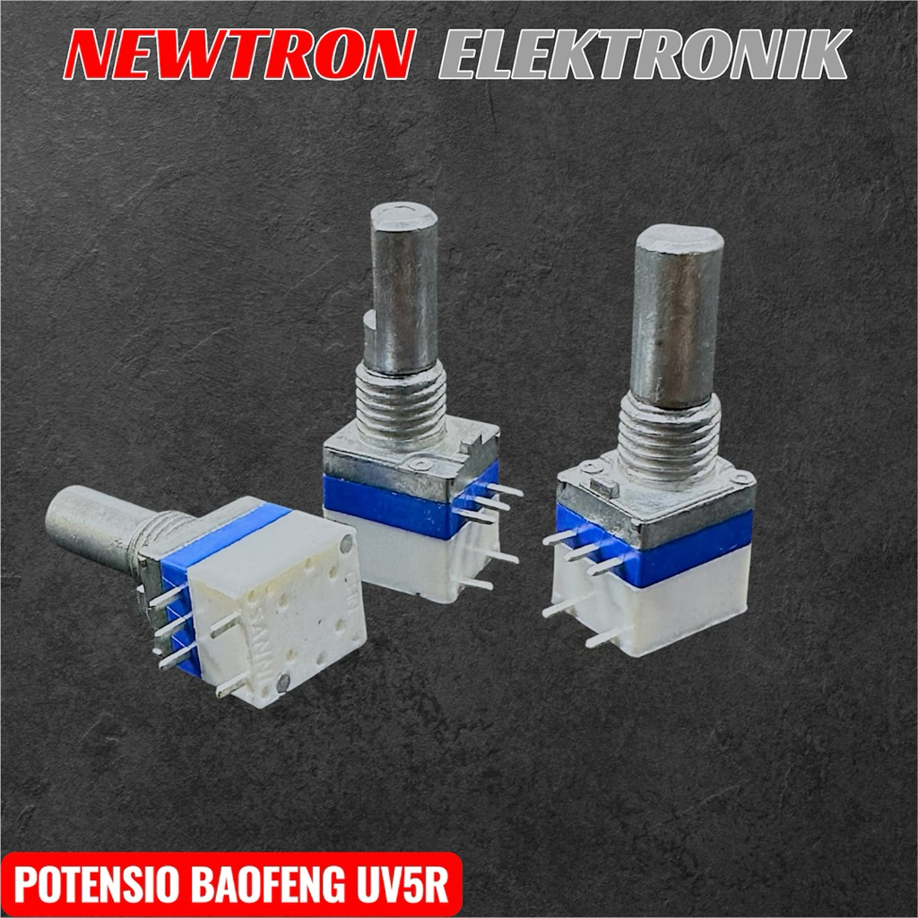 Potensio HT Baofeng UV5R UV82 Original Volume Switch Compatible Vertec VT 5R 82 Pofung Taffware Weie