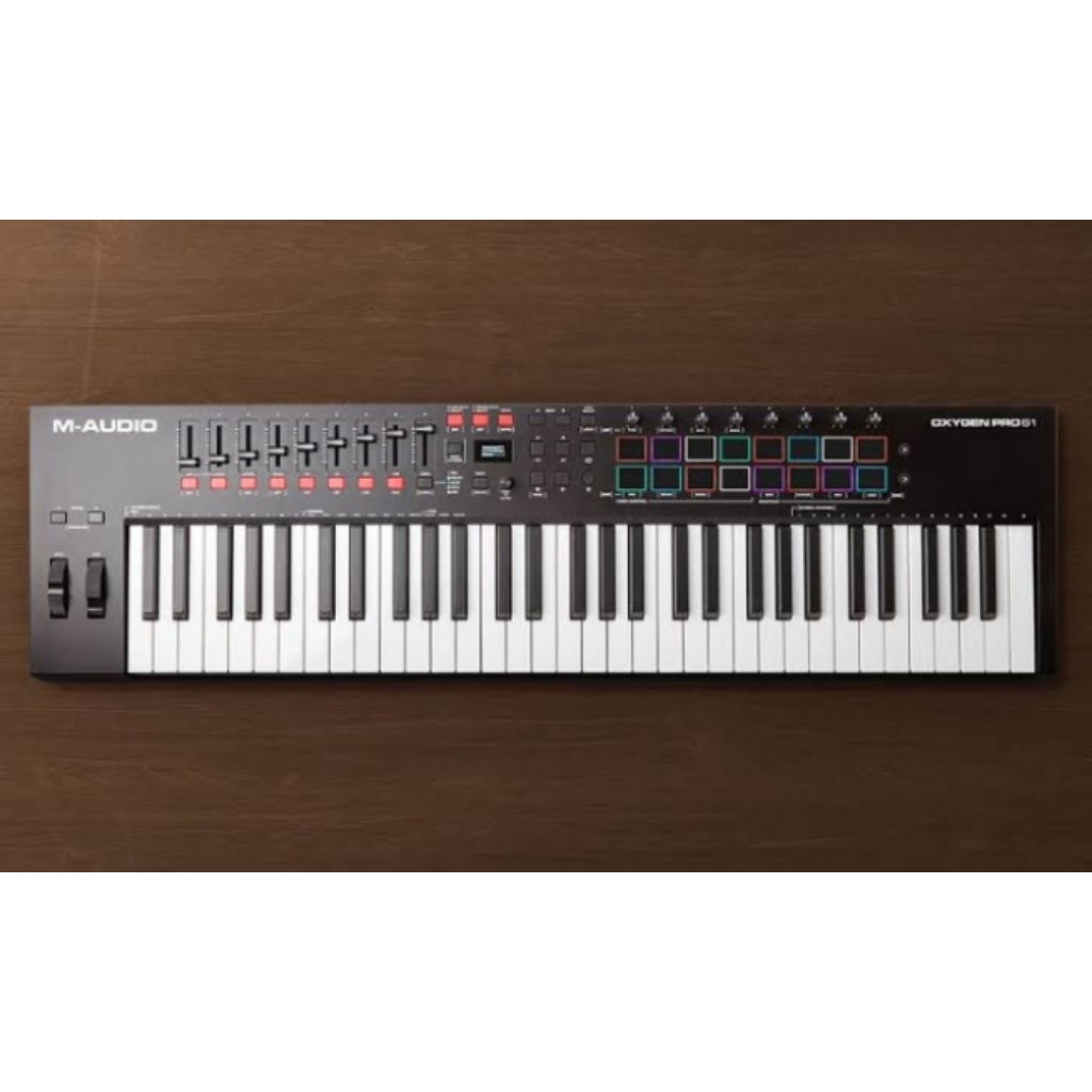 keyboard USB midi controller m-audio oxygen pro 61