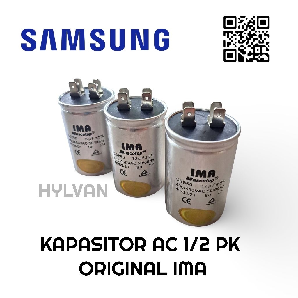 KAPASITOR KOMPRESOR OUTDOOR AC 1/2PK | 0,5PK SAMSUNG