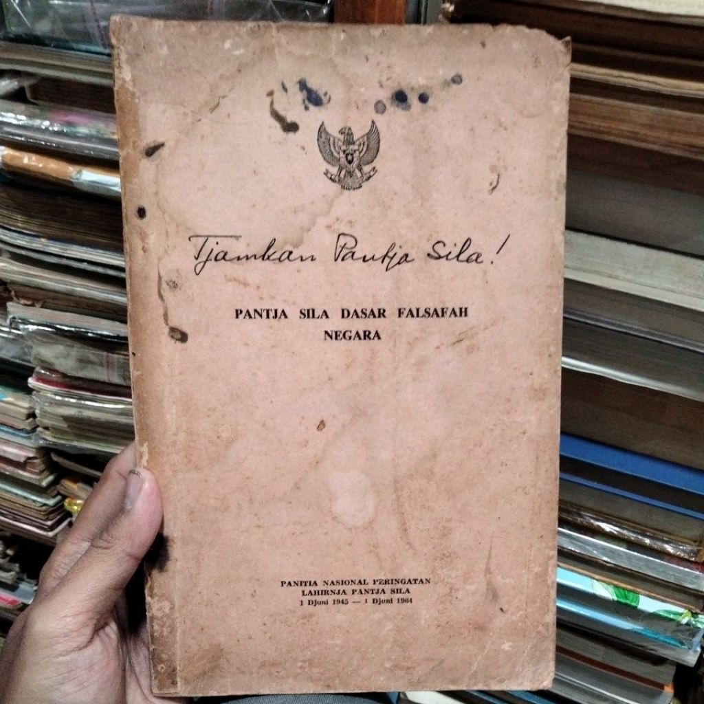 tjamkan Pancasila Pantja sila dasar falsafah negara