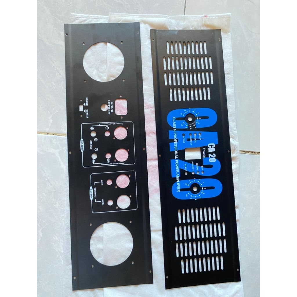 Panel Box CA 20 Amplifier Profesional dengan Aksesori Lengkap