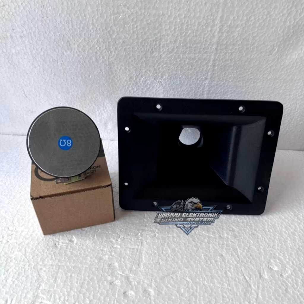 Paket Corong Horn Twiter 15x19 Diral Almunium + Driver Tweeter LAD LD 2543 Original