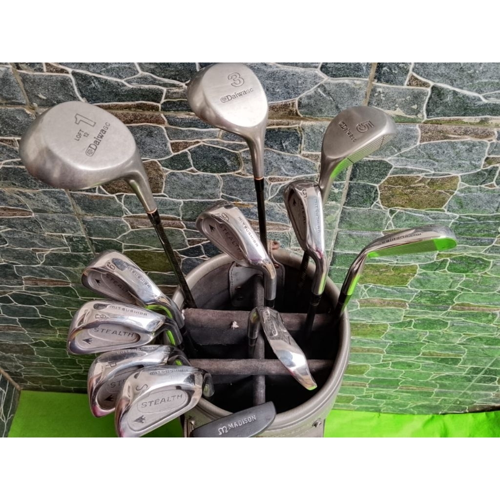 Stick Golf Fullset original Daiwa dan Mitsushiba