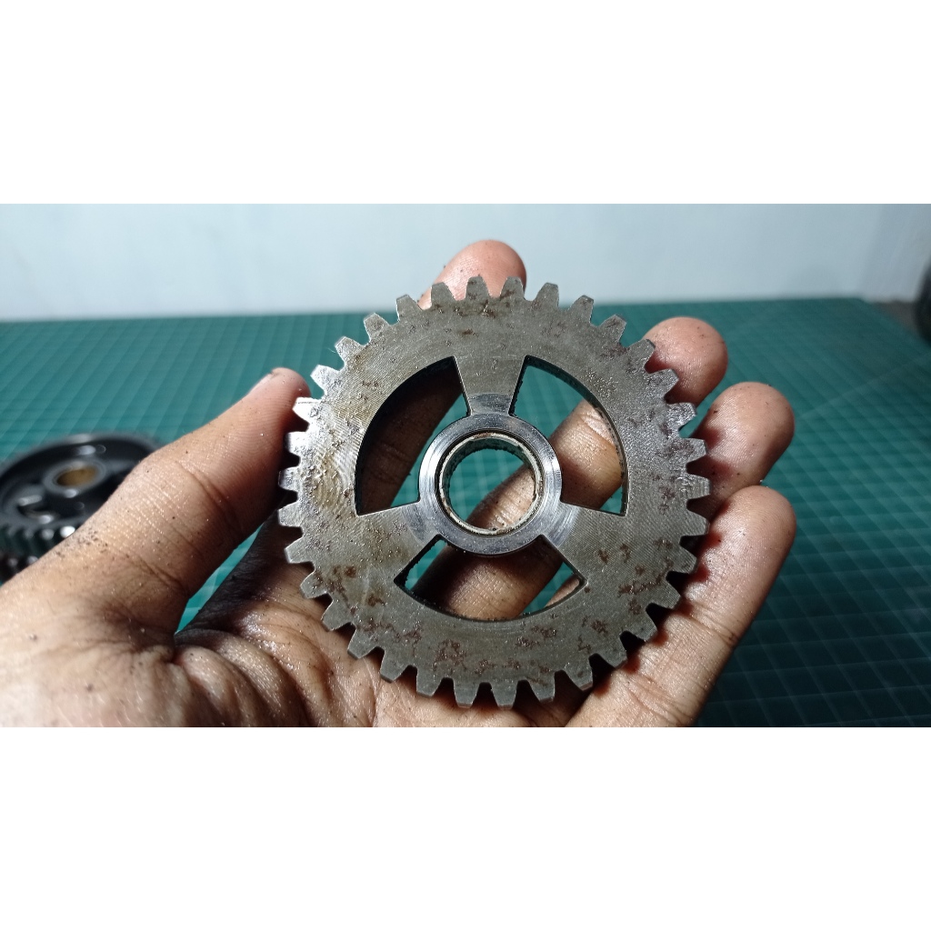 Gear Box Gigik Gigi Rasio 1ST Transmisi Yamaha RX King dt 100 rxk rxs rxr rx100 rs100 rs125 rz spesi