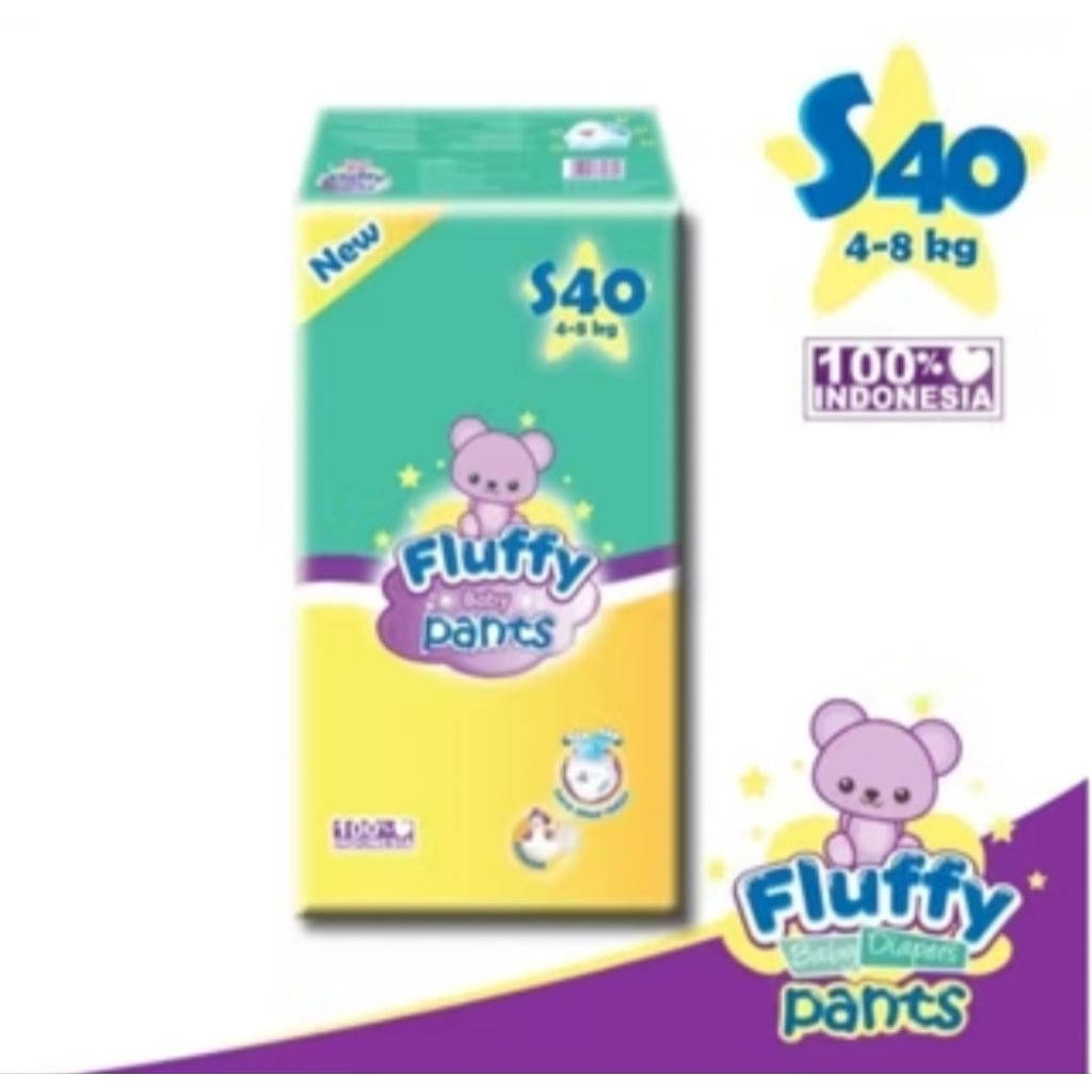 Pampers Fluffy S 40 Celana