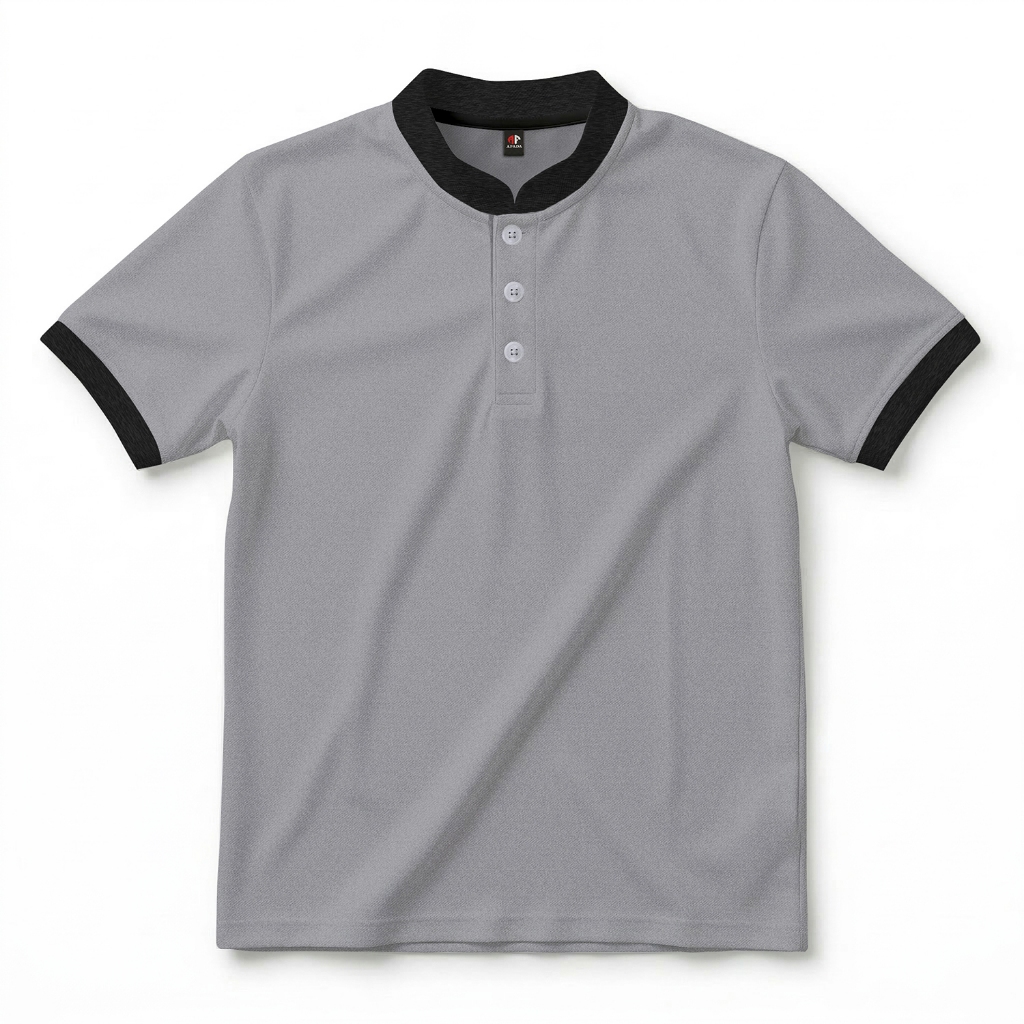 Kaospolos Polo Shirt Kaos Polo Shirt Pria Kerah Shanghai Lengan Pendek Polos Polo Shirt Pria Kerah S