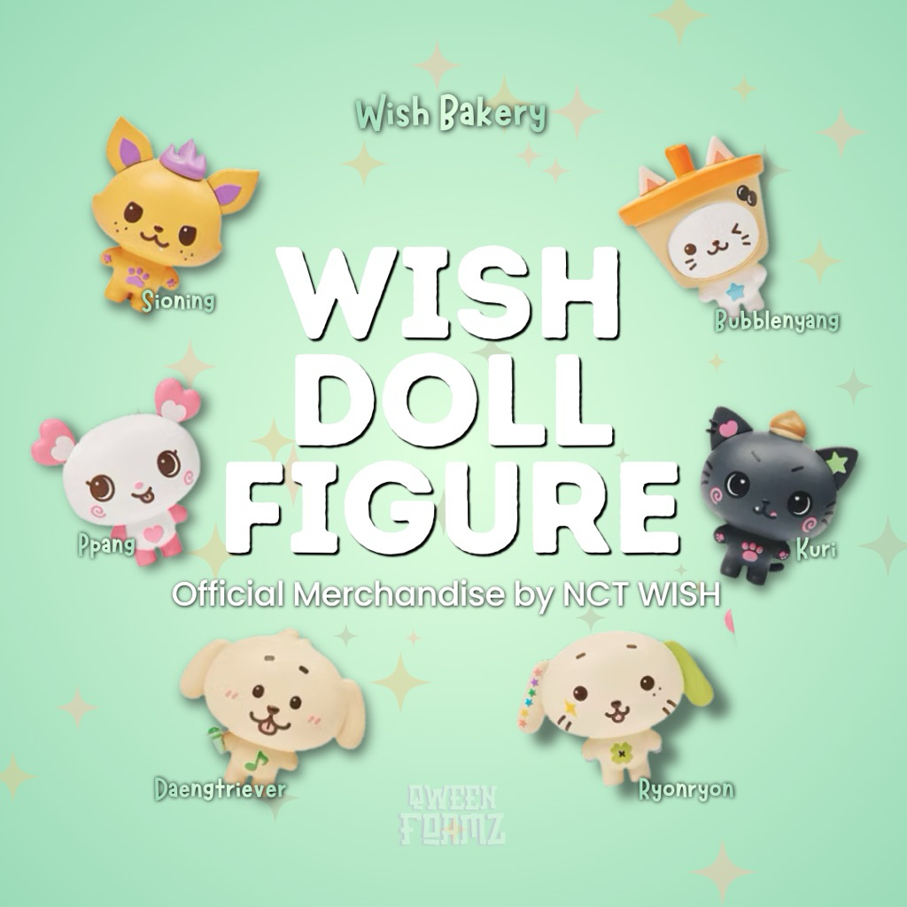 nct wish figure doll selected original