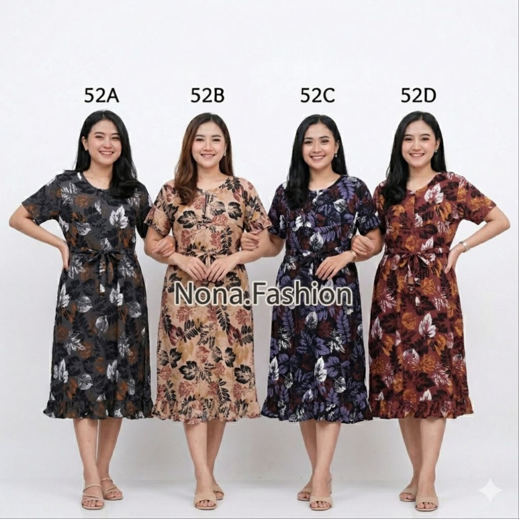 Daster Jersey Premium / Daster Jersey Motif
