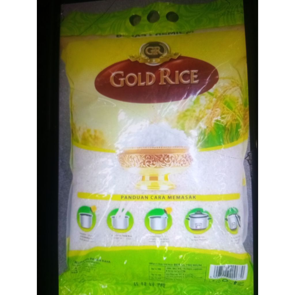Beras Gold Rice Premium 5 Kg