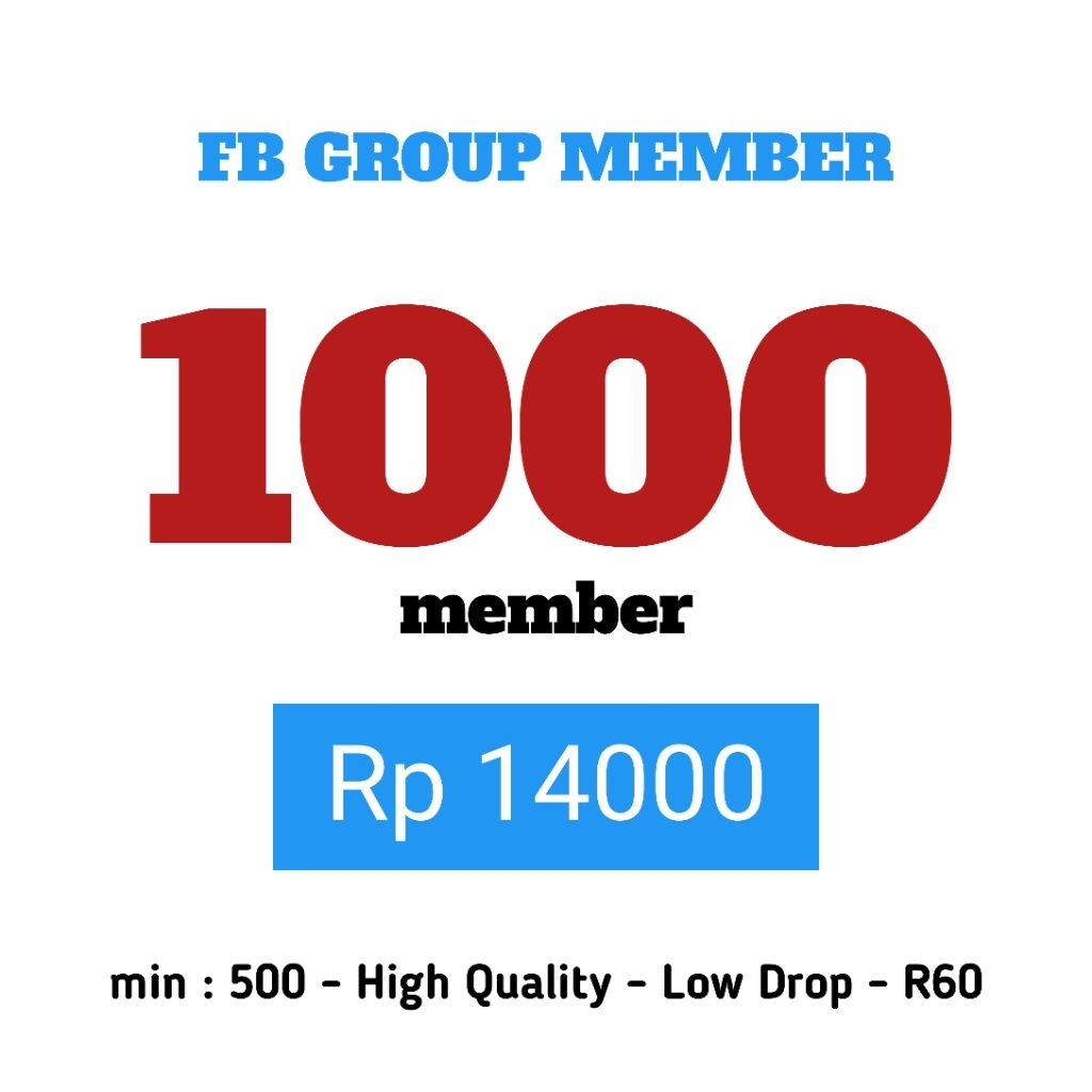 FB GRUP MEMBER FACE BOOK MEMBER GROUP R60