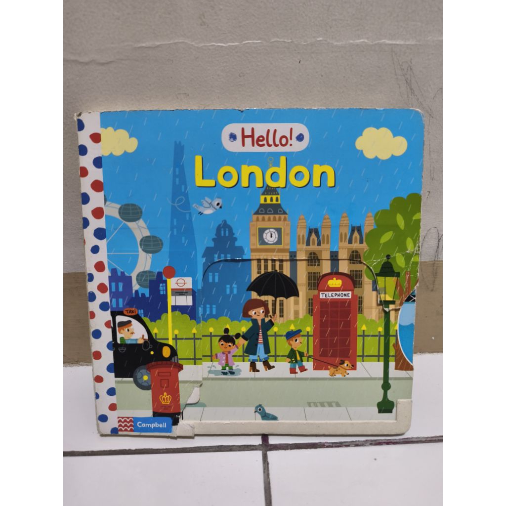 Preloved BBW Board book Campbell London Besar