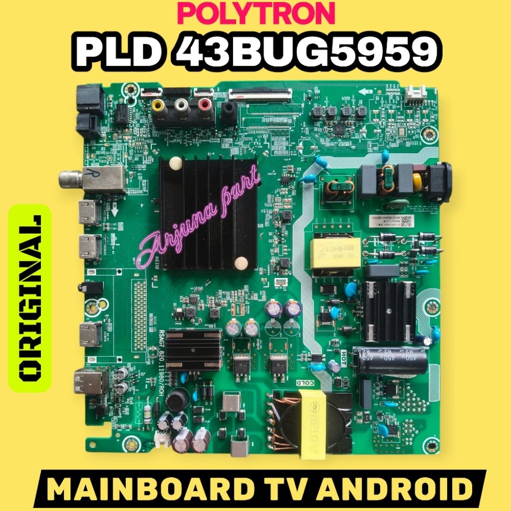 MB TV POLYTRON PLD43BUG5959 / MAINBOARD TV POLYTRON PLD43BUG5959 / MESIN TV POLYTRON PLD43BUG5959 / 