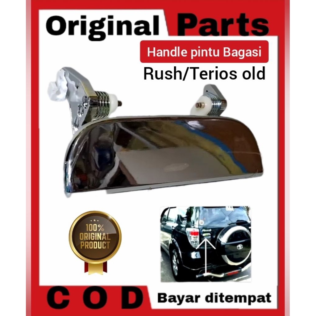 handle pintu bagasi / belakang Rush/terios old otiginal