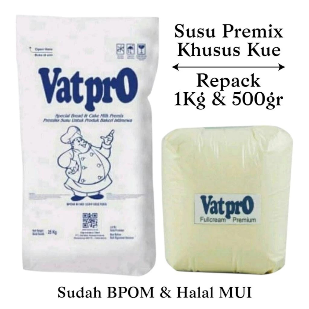 Susu Bubuk Vatpro Premiks Kue 1Kg