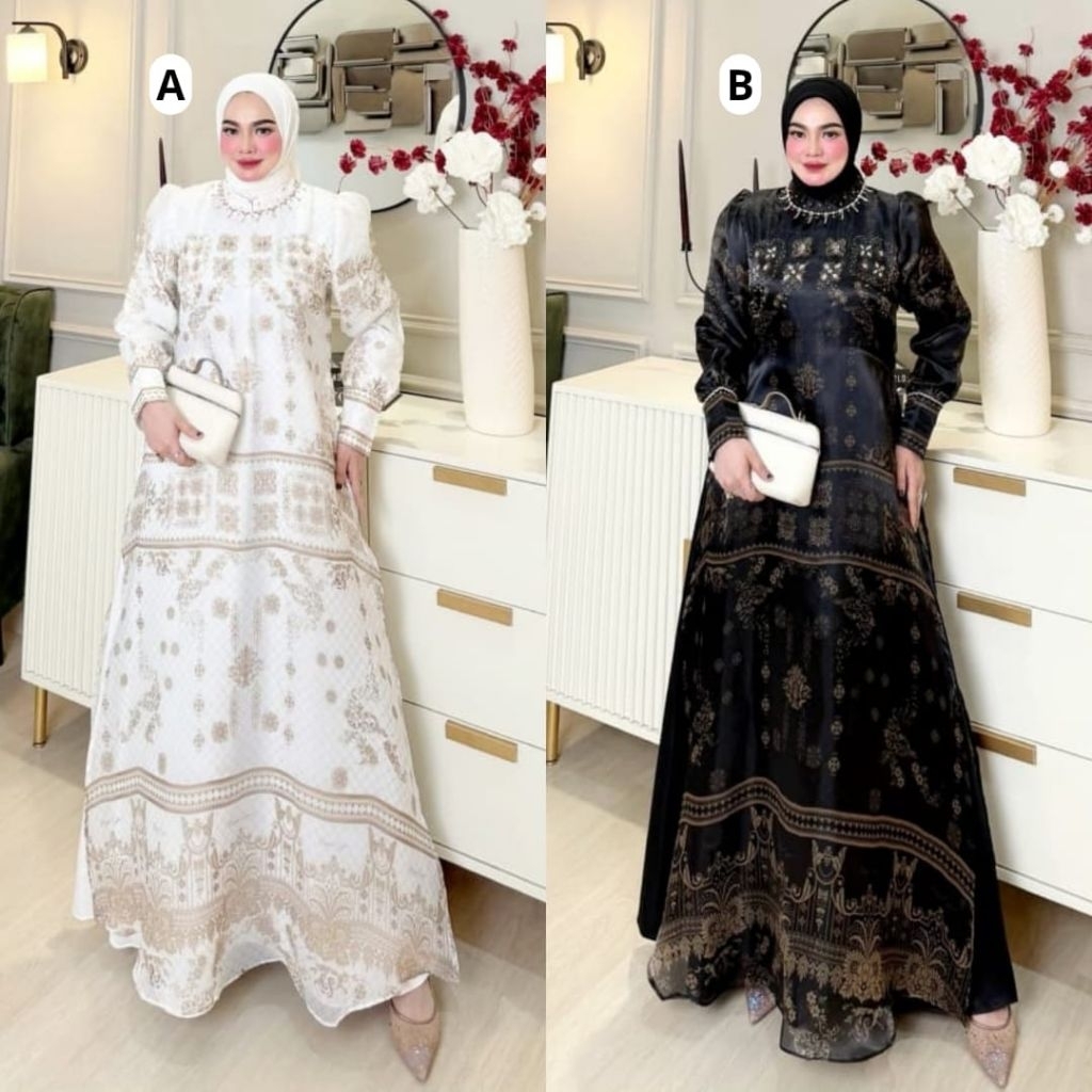 NEW ZAFIRA DRESS by POPPY SYARI cek stock