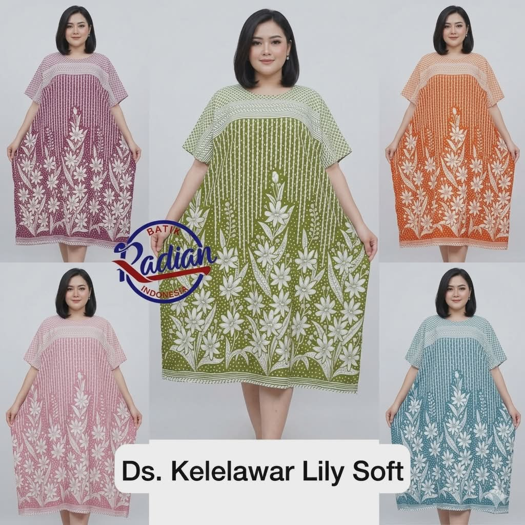 Daster Lowo Manohara Kekinian Kelelawar Kalong Jumbo Batik Radian Solo