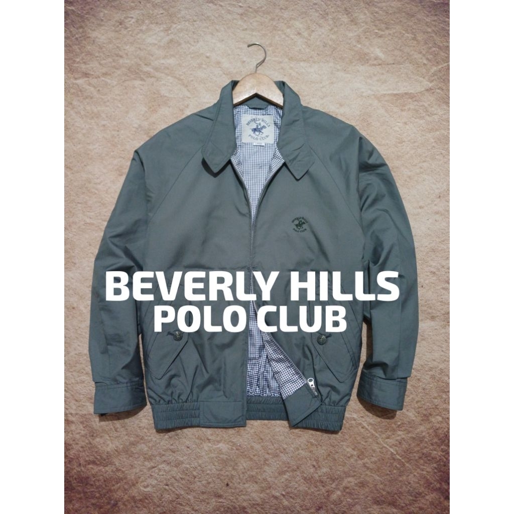 Jaket harrington BEVERLY HILLS POLO bekas murah