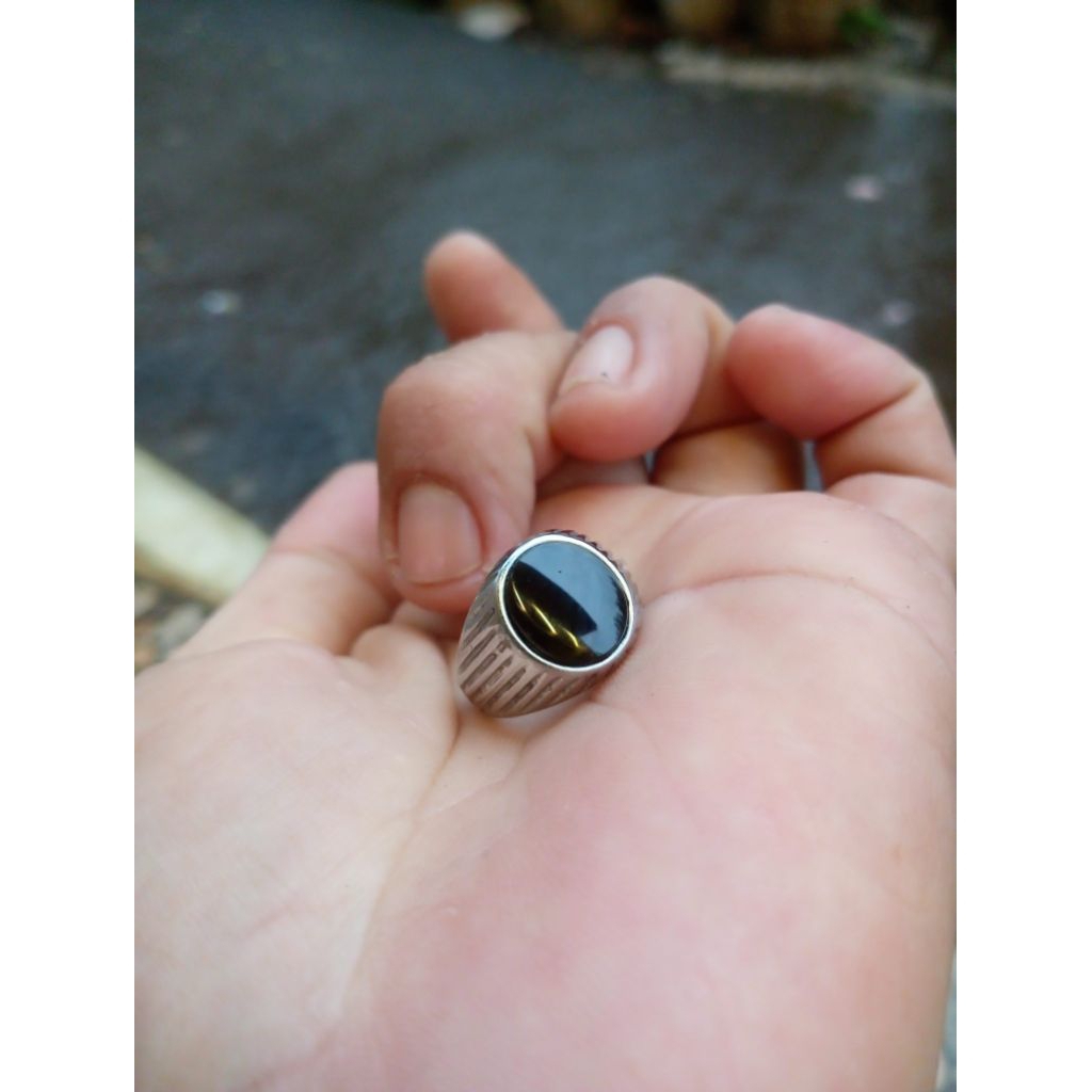 Batu akik Yaman wulung Asli ( Real pict )