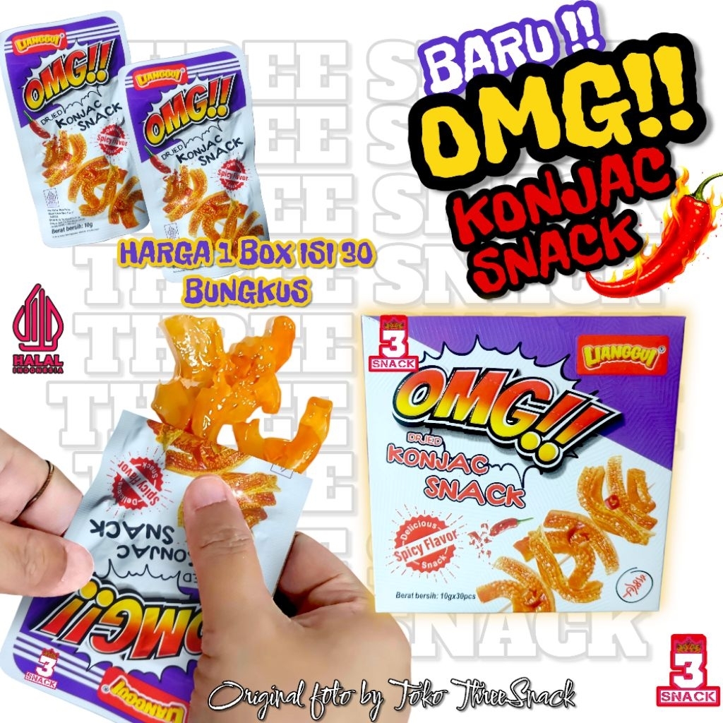 OMG KONJAC SNACK ISI 30 BUNGKUS