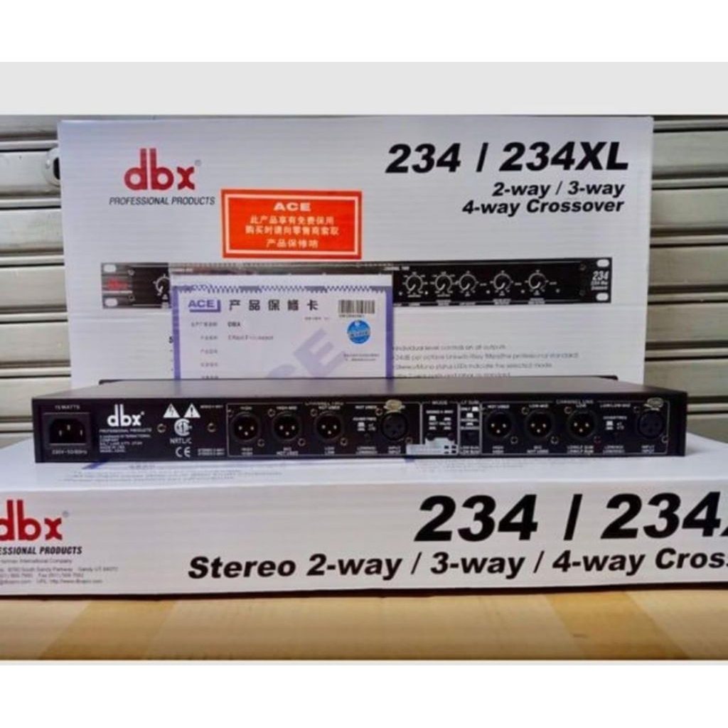 crossover DBX 234XL 4 way