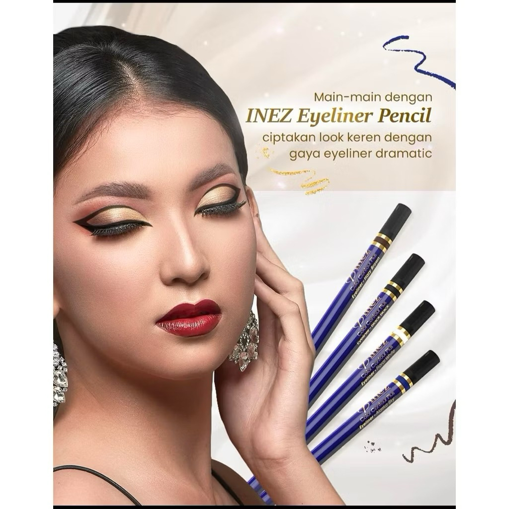 INEZ EYELINER PENCIL PUTIH | eyeliner pencil bawah mata