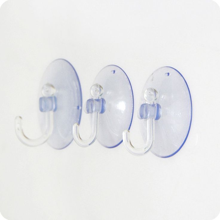 KOP KACA, COP TEMPELAN KARET BENING, HOOK CANTELAN, KAITAN  5MM/5CM
