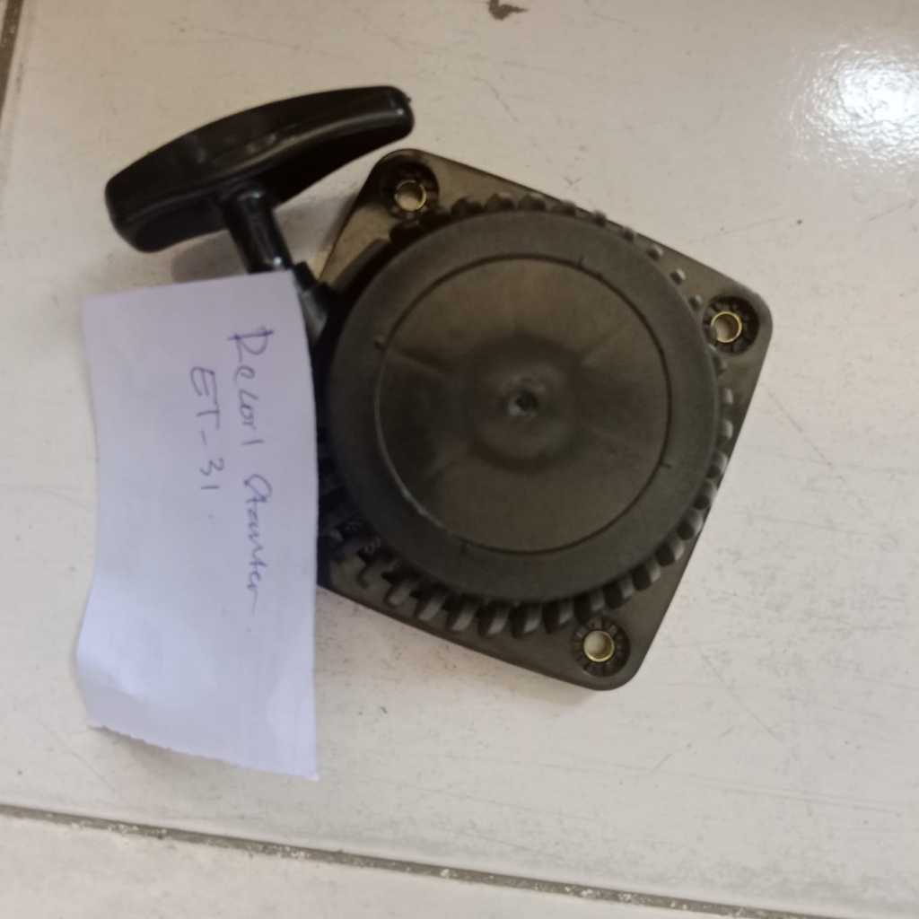 Recoil Starter ET-31 Tarikan Genset Yamaha ET1 ET950 ET-950 / Asssy Starter Mesin Genset 2 Tak 2 Str