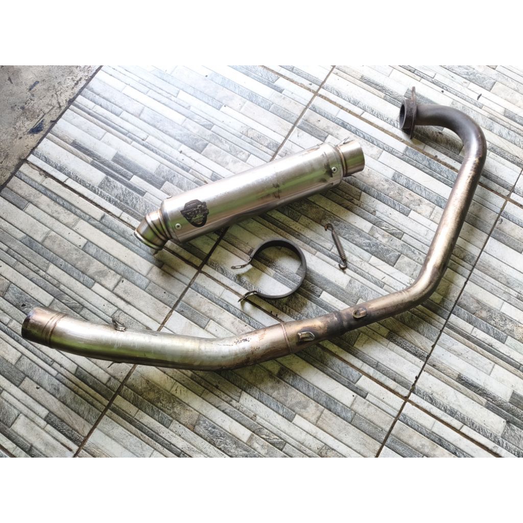 knalpot racing scorpio wrx original gp5 k2