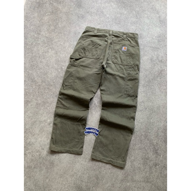 Carhartt B324 ARG Army Green Carpenter Twill pants