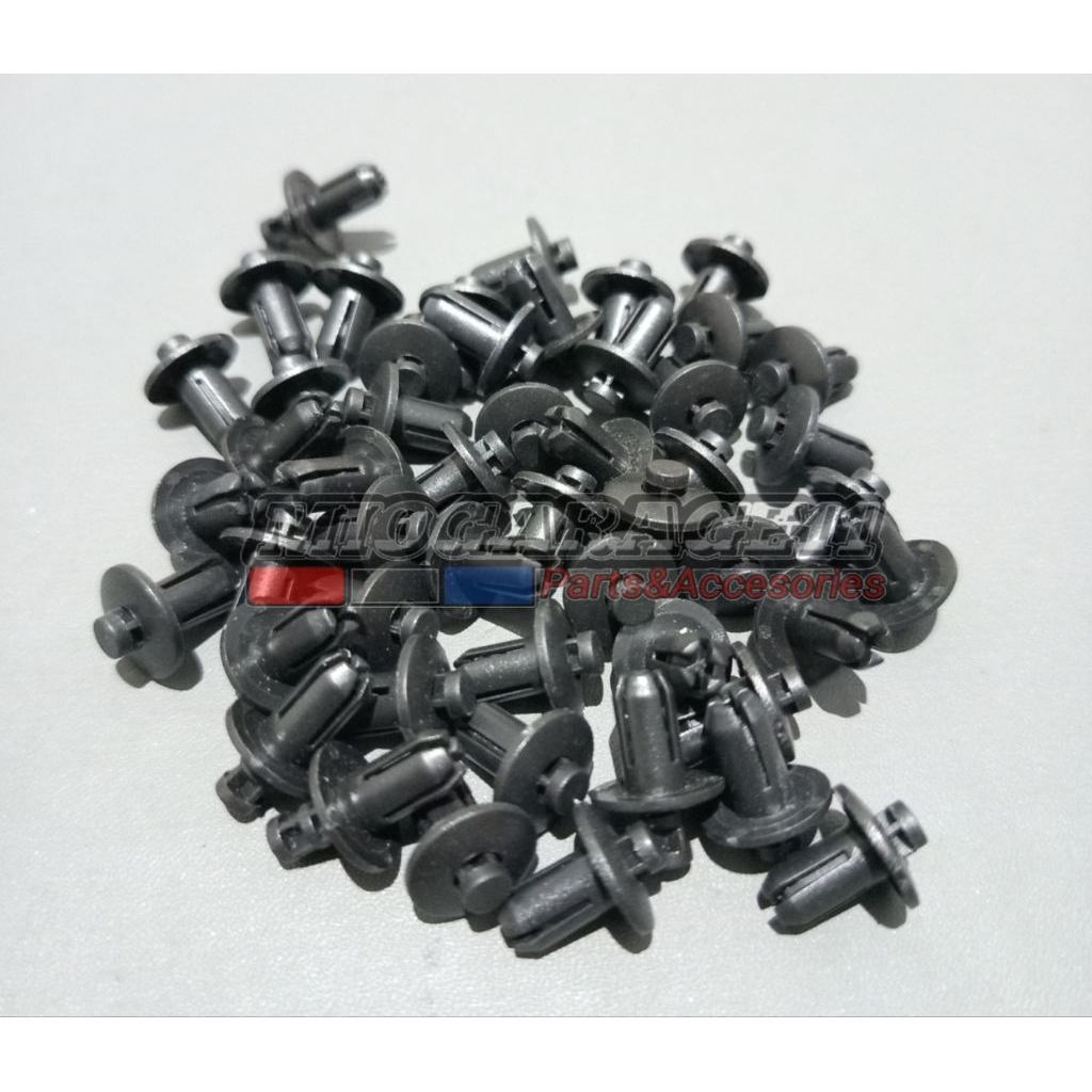 Rivet Tumpul Kancing Plastik