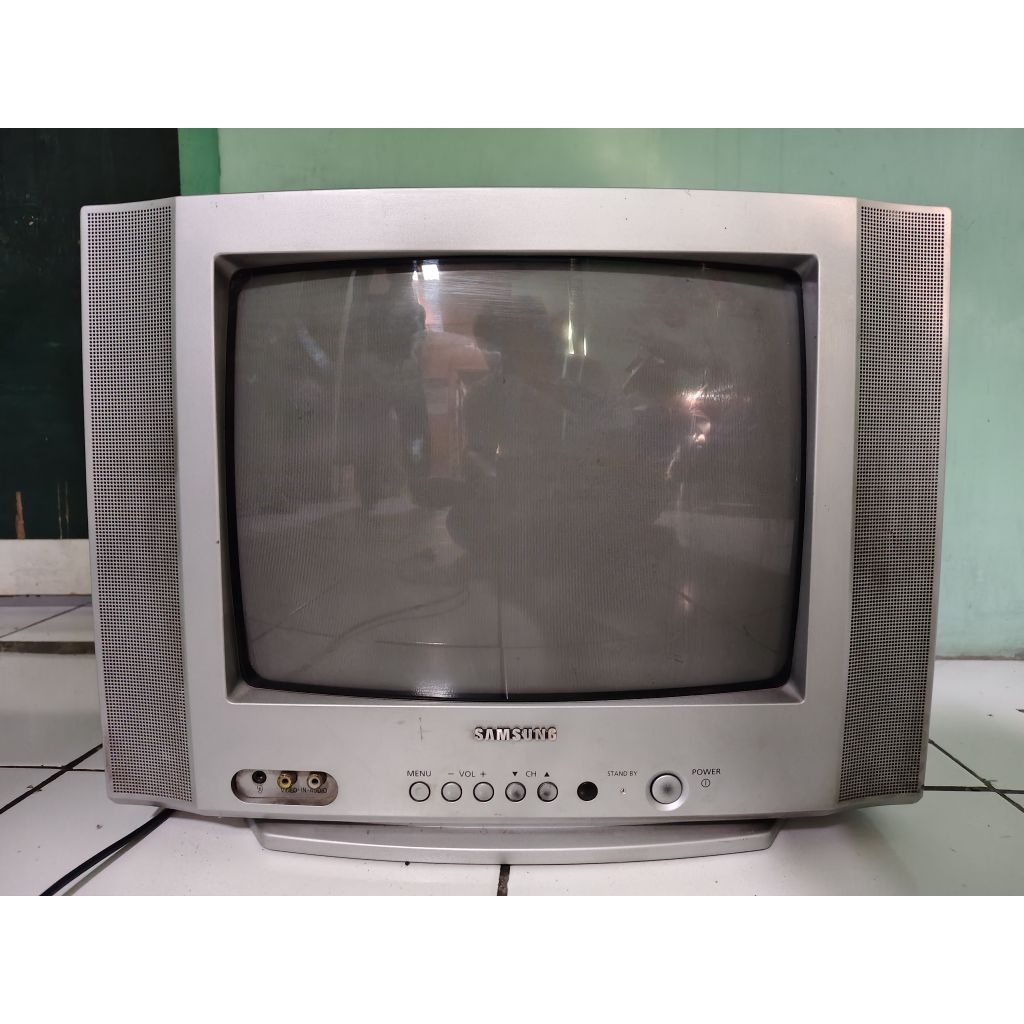 TV Tabung Samsung 14 inch Jadul cocok untuk VCD PS1 PS2 Kondisi NORMAL