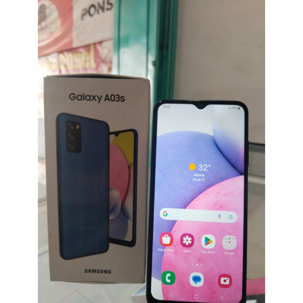 HP SECOND MURAH BERGARANSI SAMSUNG A03S RAM 4/64 LCD ORIGINAL KOTAK