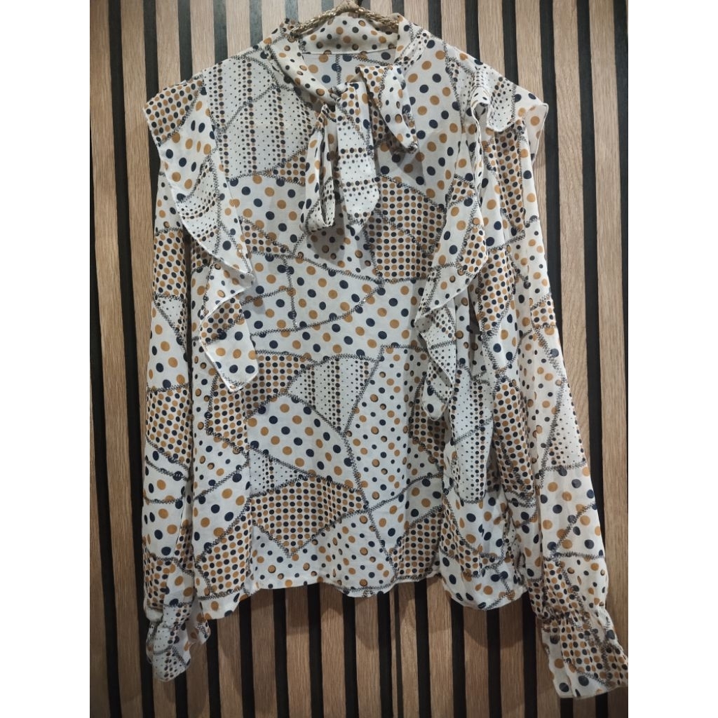 atasan sifon korea