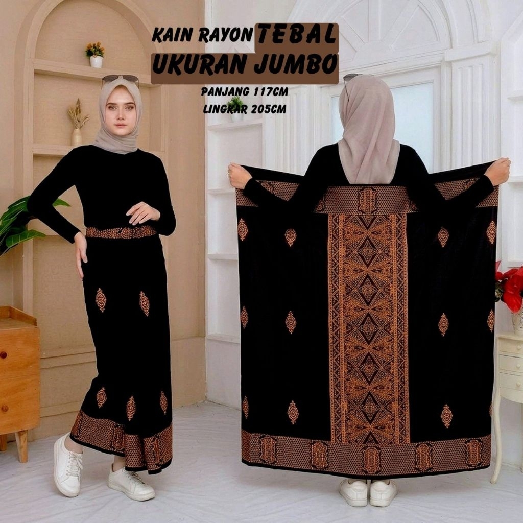 Sarung Batik Wanita Sarung Santriwati Sepesial Jumbo Motif Sarwon